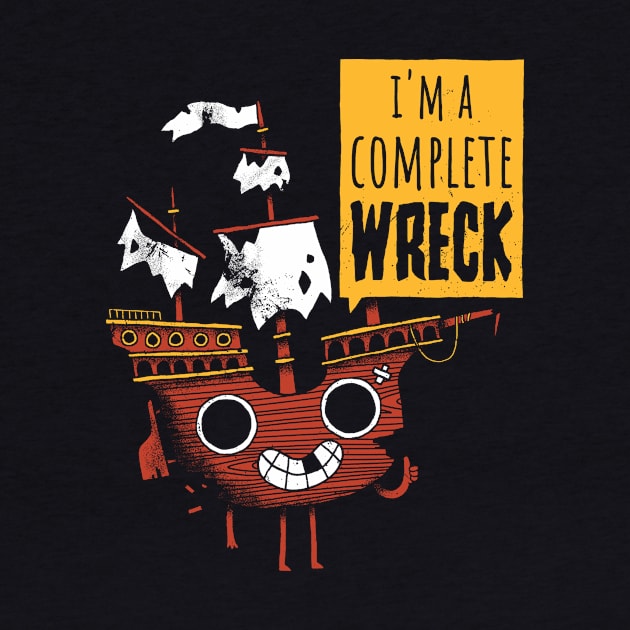 Complete Wreck by DinoMike